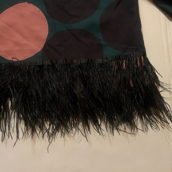 To La Roo feathered top - Picture 3 of 7